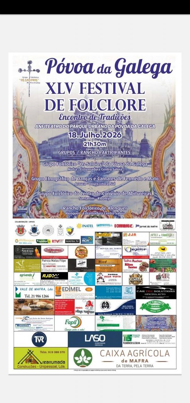 Festival de Folclore - Os Saloios da P&oacute;voa da Galega